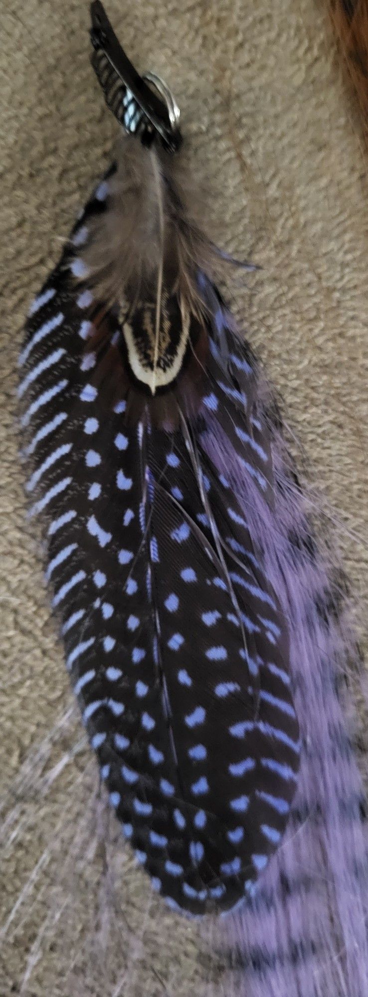 Feather Hair Accessories with Hair Clips