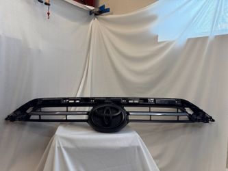 2020-2024 TOYOTA 4RUNNER FRONT UPPER GRILLE ASSEMBLY 53121-35100 OEM Matte Black