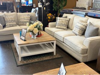 NEW Sofa & Loveseat Set w/ Pillows