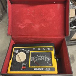 Insulation Tester-Biddle Megger Handcranked