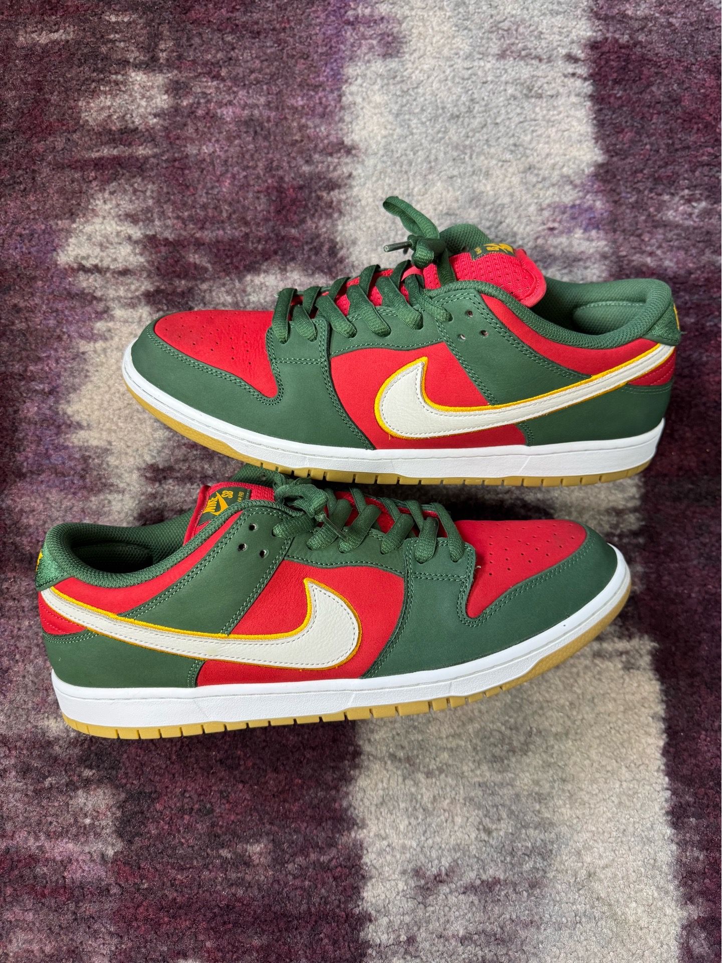 Size 14 - Nike SB Dunk Seattle Supersonic