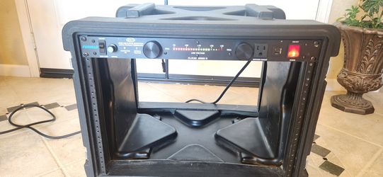 SKB 8U Roto Rack Case with Furman PL-Plus II Power Conditioner