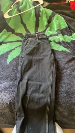 Dickies Black Pants with Contrast Stitching