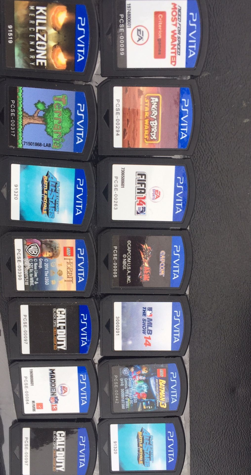 Lot Of 14 Ps Vita Games