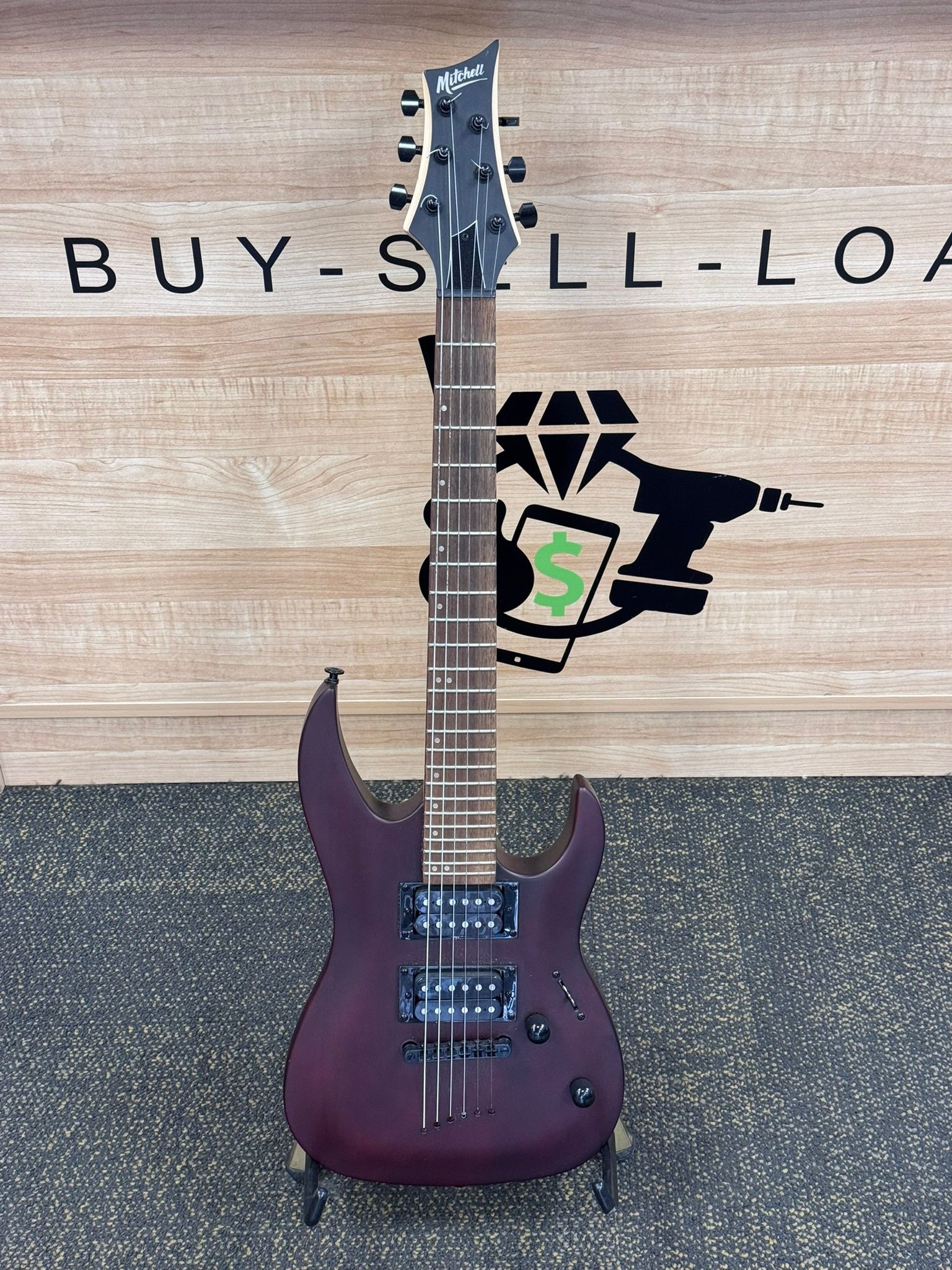 Mitchell Electric Guitar MM100 Mini Double-Cutaway