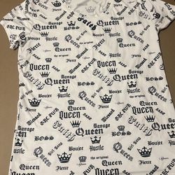Top fashion Of Ny Plus Size Shirt, Logo, Queen, Hustler Girl, Strong New Without Tags Size 3 X