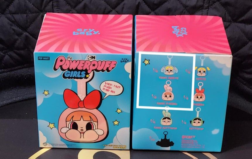 Pop Mart Crybaby x Powerpuff Girls Series - Vinyl Face Plush Blind Box