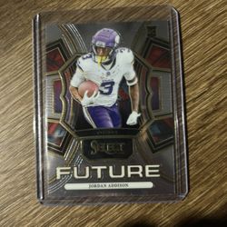 Jordan Addison Future rookie card