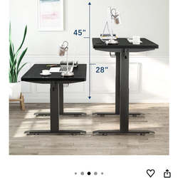 Motor controlled standing desk
