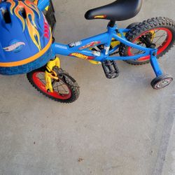 Kids Bike With Helmet