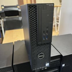 Dell Precision Tower 3420 desktop computer core i7 7th gen 16GB RAM 2 hard drives (512GB SSD & 1TB HDD)