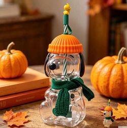 Snoopy glass cup