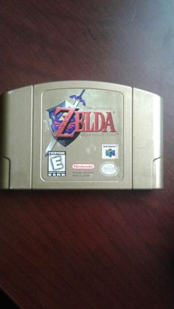 Zelda ocarina of time gold edition