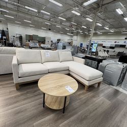 Costco open box Henderson Murphy sofa with reversible chaise