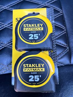 Stanley FatMax Classic 25ft Tape Measure – 2 Pack