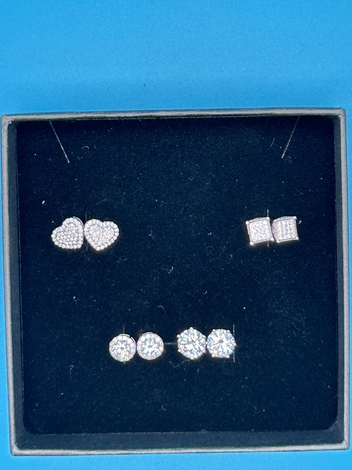 Moissanite Vvs Diamonds Earrings For Premium Quality Elegant Men & Women 