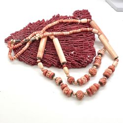 Vintage Bone Necklace 