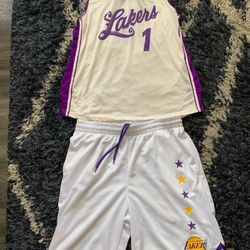 Los Angeles Lakers Full Set Outfit 