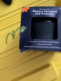 Halloween Color Changing Battery Operated LED Projector