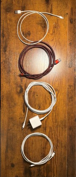 Apple lightning cables USB, USB C, Charging block
