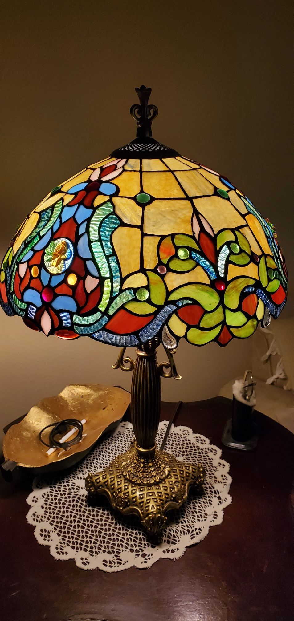 Tiffany style beautiful lamp