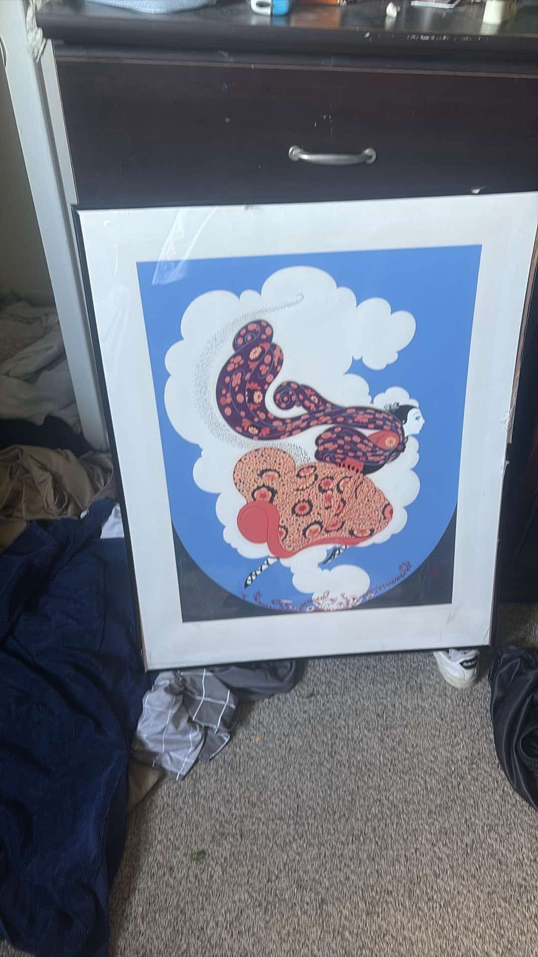 Erte Pursuit Of Flores 205/300 Signed