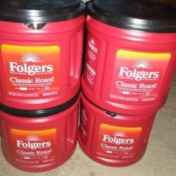 Folgers Coffee Classic Roast Fresh! 25.9 Oz $13 A Canister!