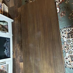 Kisper Coffee Table - Rustic Brown & Black OBO