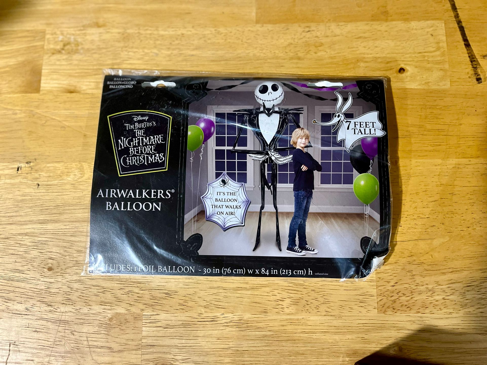 Nightmare Before Christmas Jack 7 FeetTall Balloon