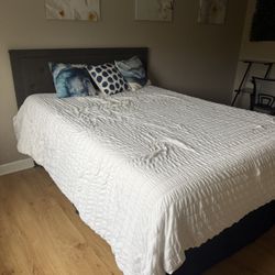 Queen Bed With Mattress