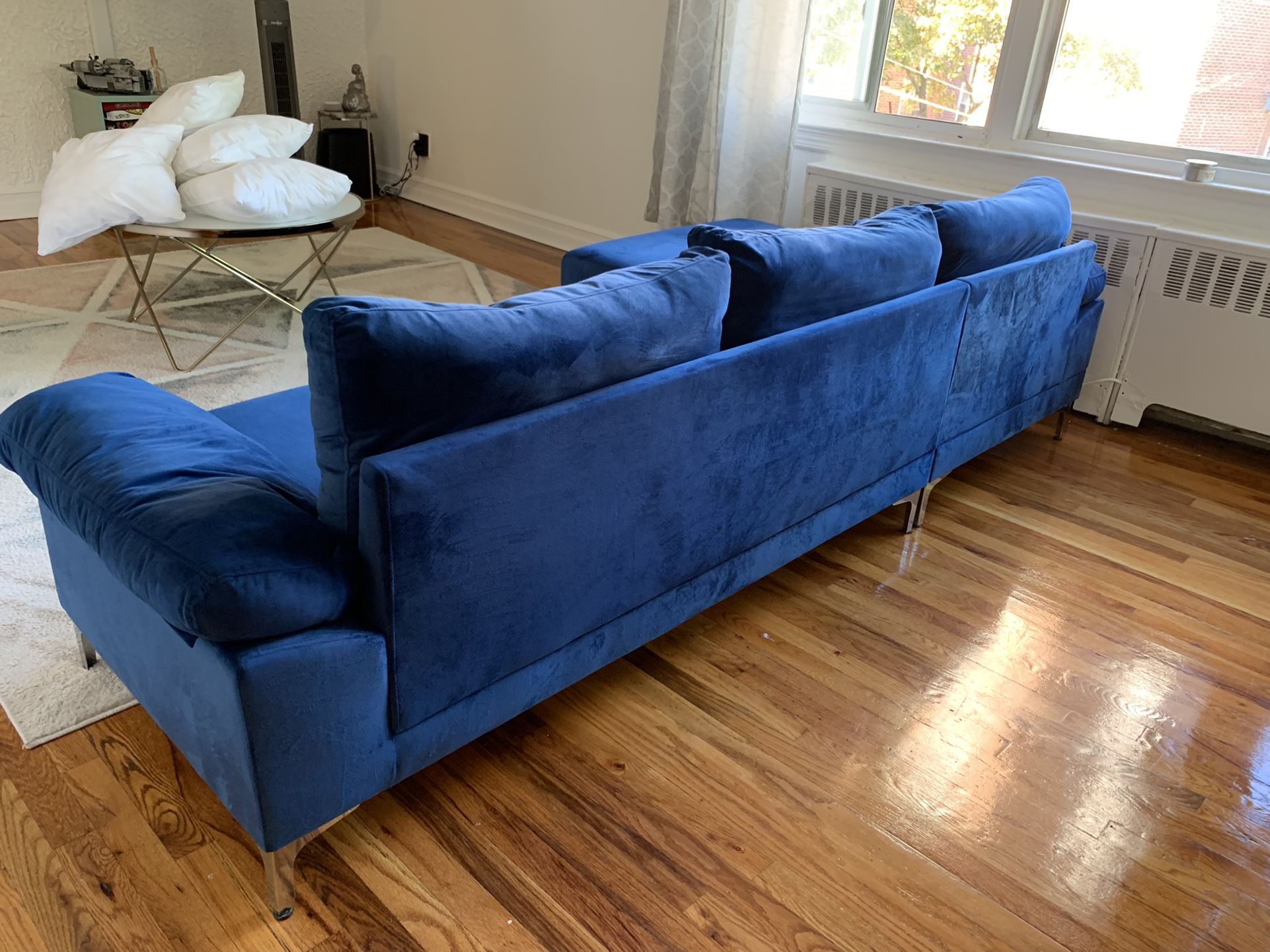 Royal Blue Sectional Couch for Sale in New York, NY OfferUp