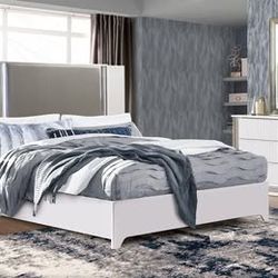 White King Bed