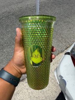 Grinch lemonade Tumbler cup