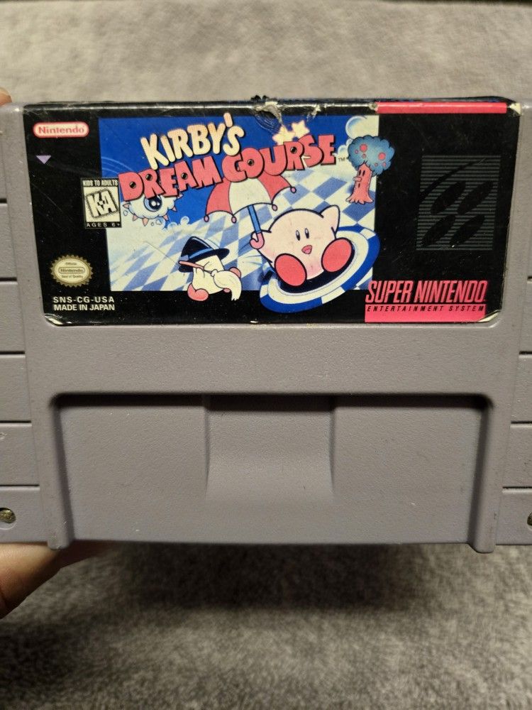 Kirby's Dream Course Snes