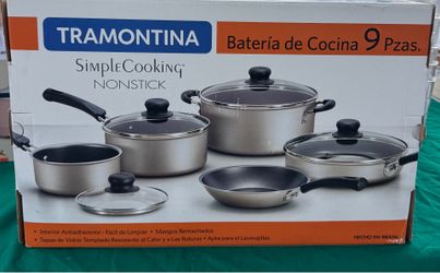 Tramontina Nonstick set with lids- 9 piece
