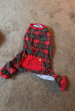 Flannel dog pjs