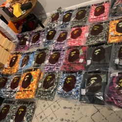 BAPE JACKETS SIZE M, L, XL, XXL, NEW