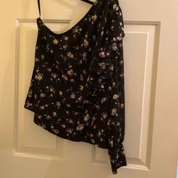 Bardot 1 Sleeve Floral Blouse