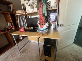 Computer Desk with Metal Legs