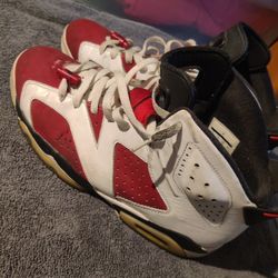 Jordan Carmine 6 Beaters Size 12