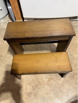Wooden Step Stool