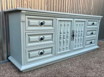 Beautiful Refinished Vintage Dresser or Tv Stand