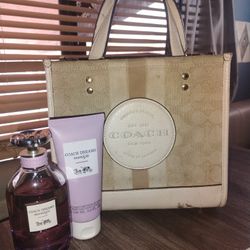 Coach Dreams Moonlight Perfume And Coach Dempsey Bag