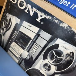 Sony 3 Disc CDradio
