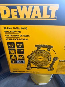 Dewalt Fan