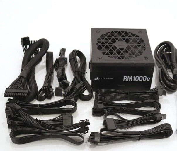 Corsair 1000w Power Supply With Full Set Of Cables 