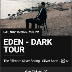 Eden Concert Tickets