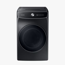 7.5 cu. ft. Smart Dial Gas Dryer with FlexDry™ and Super Speed Dry in Brushed Black