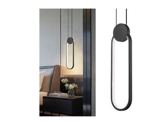 Black Minimalist Pendant Light
