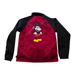 Vans Off The Wall Torrey Disney Mickey Mouse Windbreaker Boy SZ M Youth Jacket